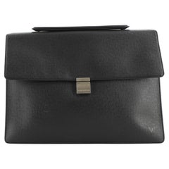 Louis Vuitton Porte-Documents Angara Handbag Taiga Leather