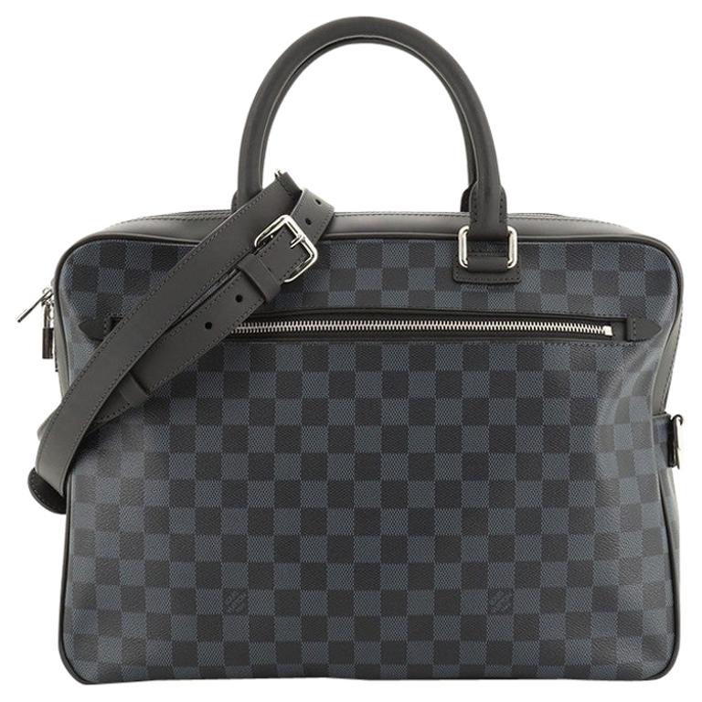 Louis Vuitton Porte-Documents Business Bag Damier Cobalt