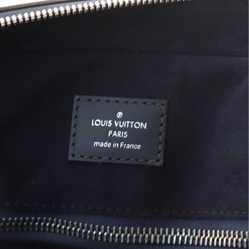 Black Louis Vuitton Porte-Documents Business Bag Epi Leather