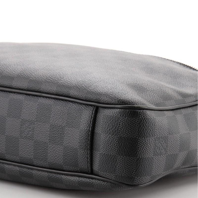 Louis Vuitton Porte-Documents Business Bag NM Damier Graphite MM In Good Condition In NY, NY