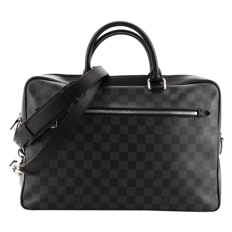 Louis Vuitton Porte-Documents Business Bag NM Damier Graphite MM