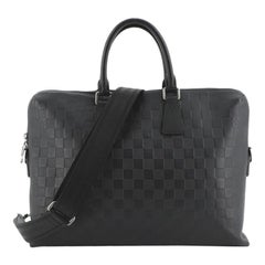 Louis Vuitton Porte-Documents Jour Bag Damier Infini Leather