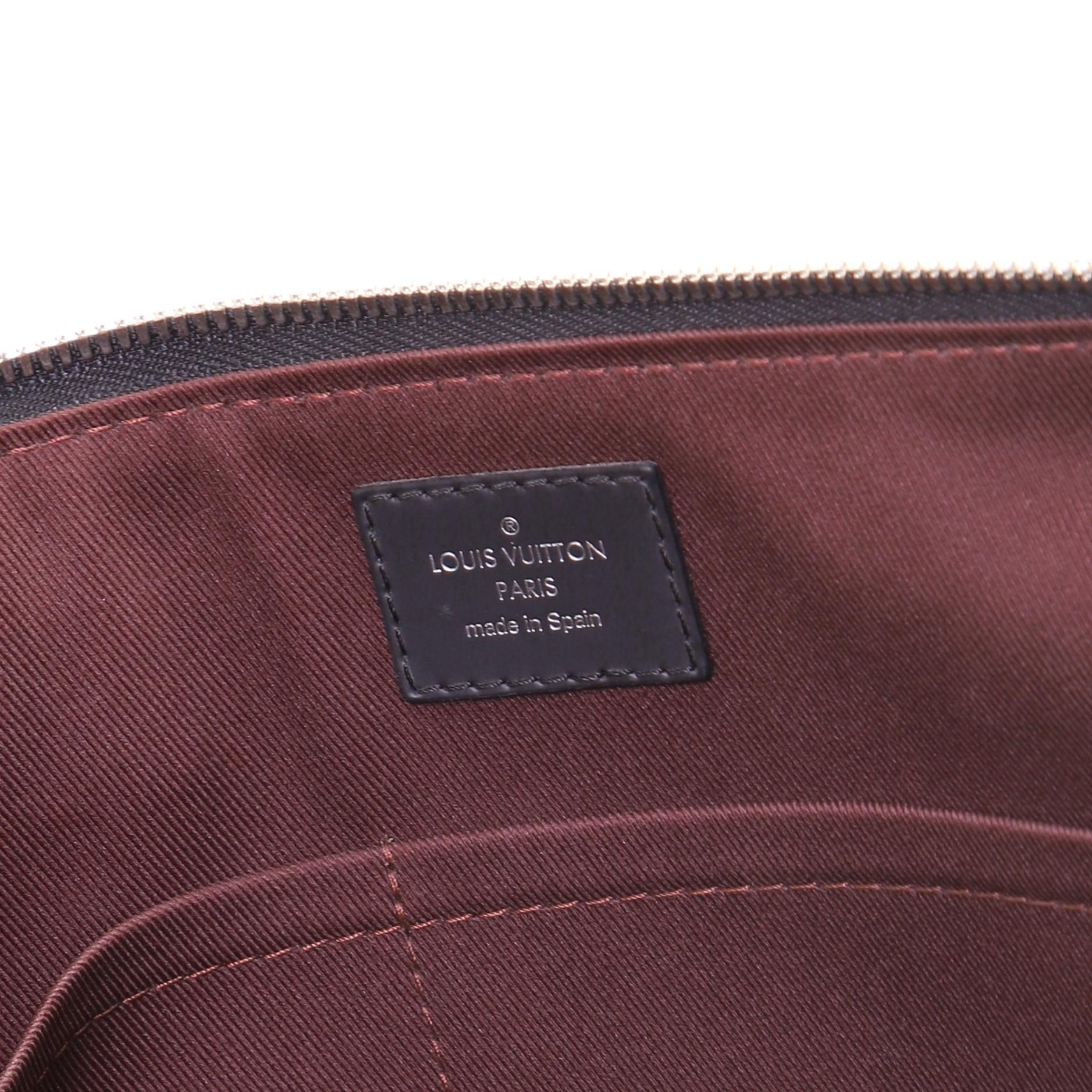 Louis Vuitton Porte-Documents Jour Bag NM Macassar Monogram Canvas 1