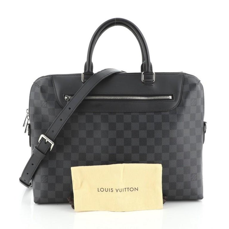 Louis Vuitton Porte-Documents Jour NM Bag Damier Graphite at