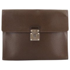 Louis Vuitton Porte-Documents Minuto Portfolio Taiga Leather