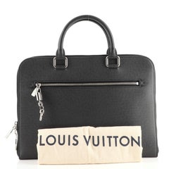 Louis Vuitton Porte-Documents Slim Laptop Bag Taiga Leather PM