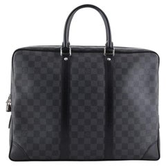 Louis Vuitton Porte-Documents Voyage Briefcase Damier Graphite