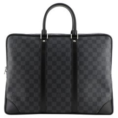 Louis Vuitton Porte-Documents Voyage Briefcase Damier Graphite