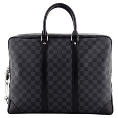 Louis Vuitton Porte-Documents Voyage Briefcase Damier Graphite