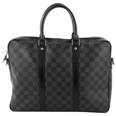 Louis Vuitton Porte-Documents Voyage Briefcase Damier Graphite PM