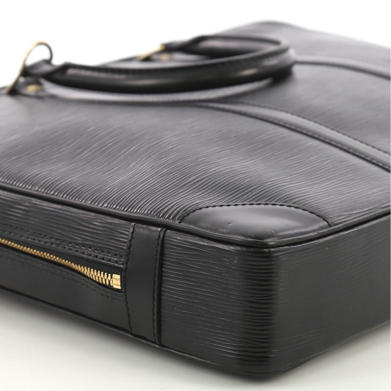 Louis Vuitton Porte-Documents Voyage Briefcase Epi Leather 2