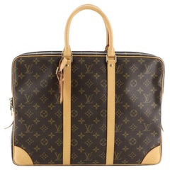 Louis Vuitton Porte-Documents Voyage Briefcase Monogram Canvas