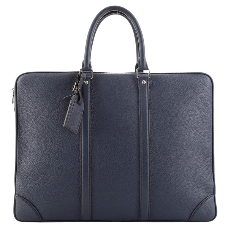 Louis Vuitton Porte-Documents Voyage Briefcase Taurillon Leather For Sale  at 1stDibs