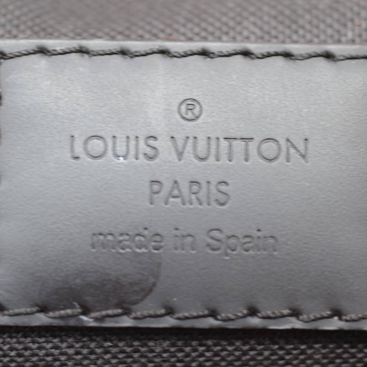 Louis Vuitton Porte Documents Voyage Damier Ebene Bag 7
