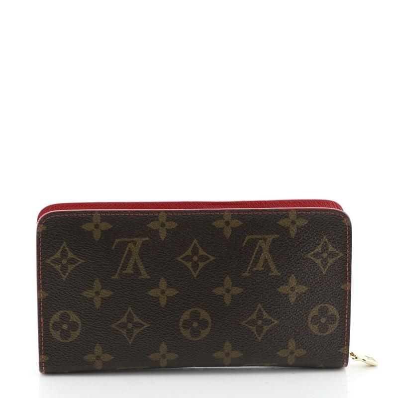 Black Louis Vuitton Porte-Monnaie Wallet Limited Edition Monogram Cerises