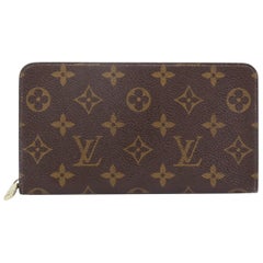 Louis Vuitton Porte-Monnaie Wallet Monogram Canvas