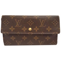 Louis Vuitton Porte Tresor International Brown Monogram Wallet