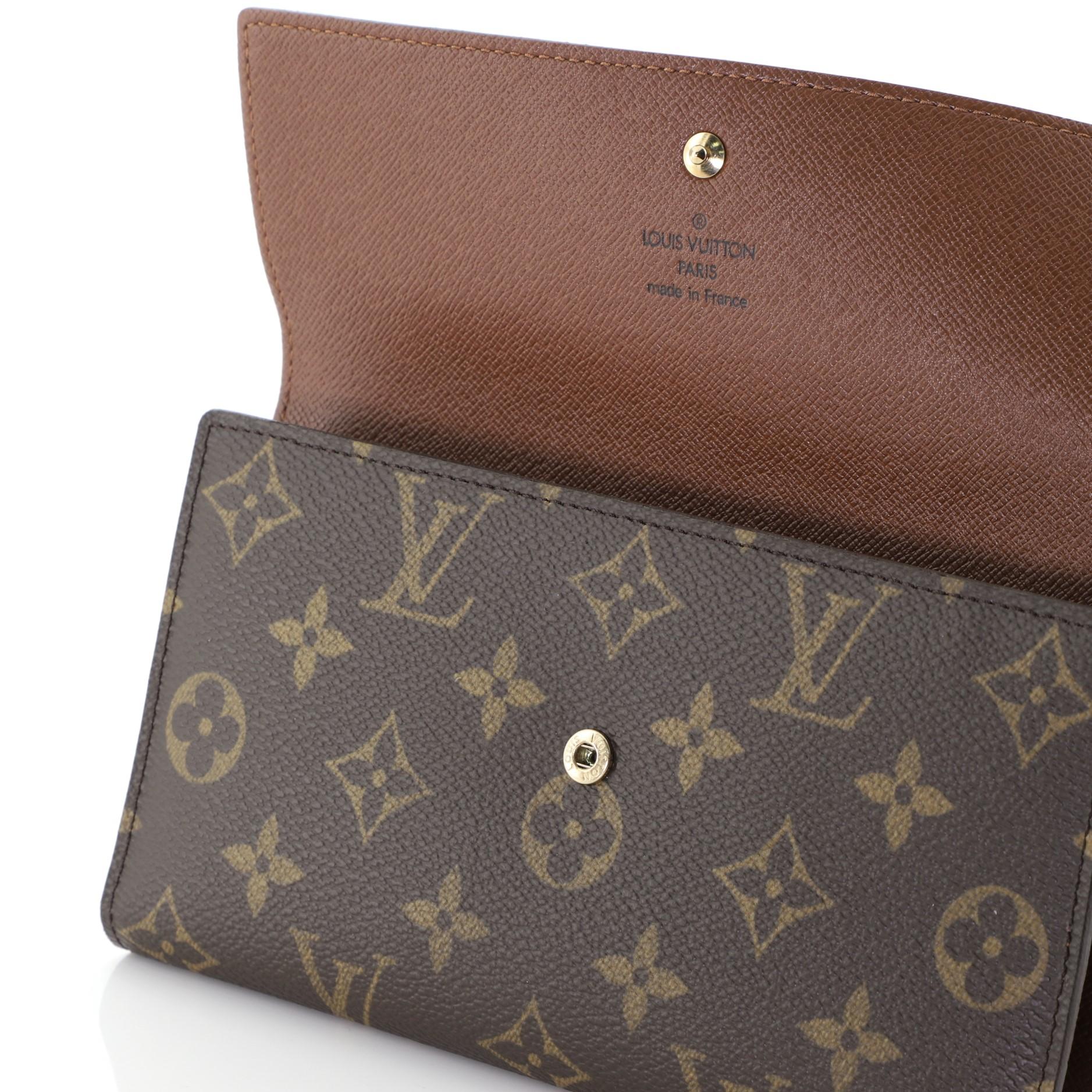 Louis Vuitton Porte Tresor International Wallet Monogram Canvas 2