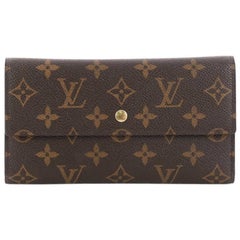 Louis Vuitton Porte Tresor International Wallet Monogram Canvas