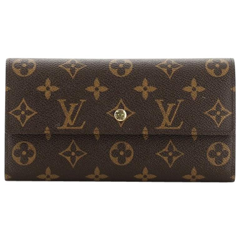  Louis Vuitton  Porte Tresor International Wallet Monogram Canvas