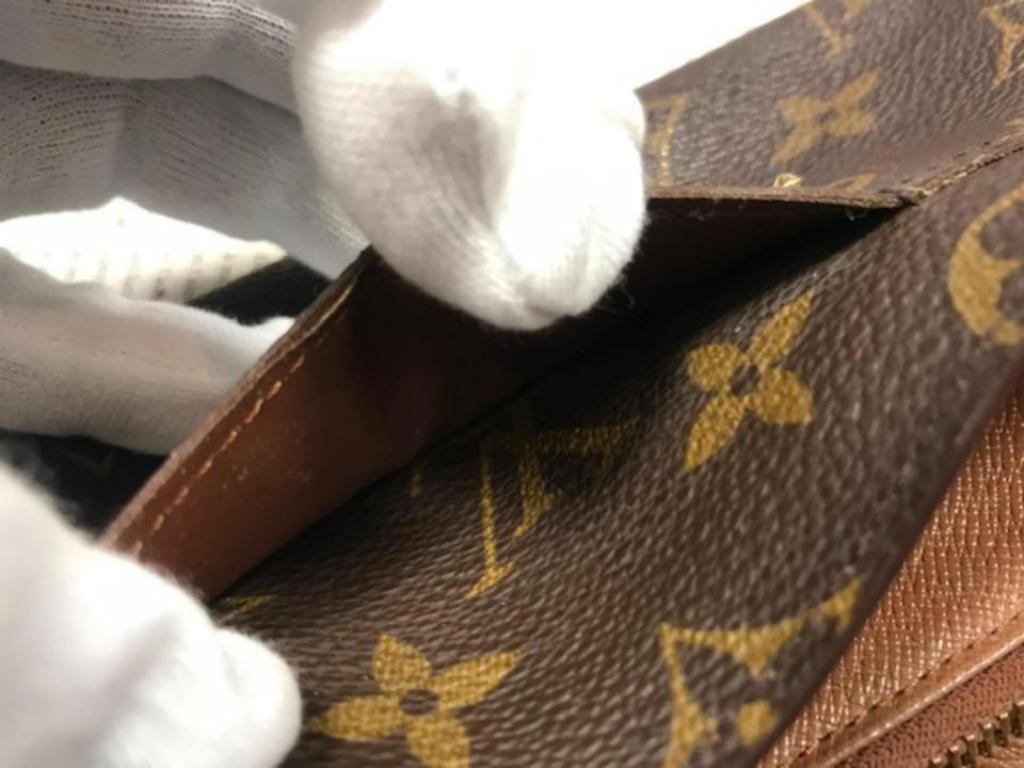 Louis Vuitton Porte Tresor Monogram Sarah Bifold Flap Wallet 234067 Brown Clutch 5