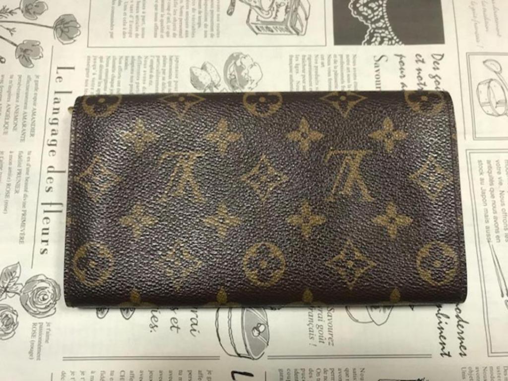 Louis Vuitton Porte Tresor Monogram Sarah Bifold Flap Wallet 234067 Brown Clutch 3