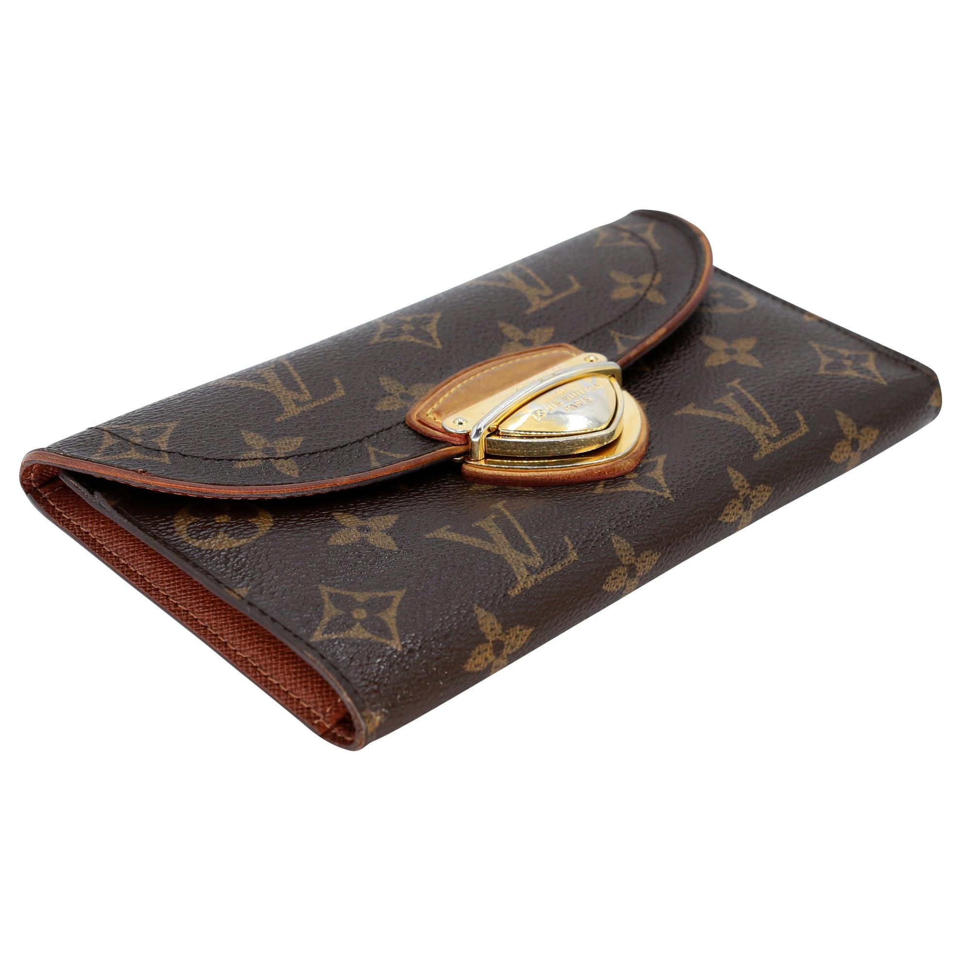 Louis Vuitton Portefeiulle Eugenie French Push-lock Wallet LV-W1020P-A002 In Good Condition For Sale In Downey, CA