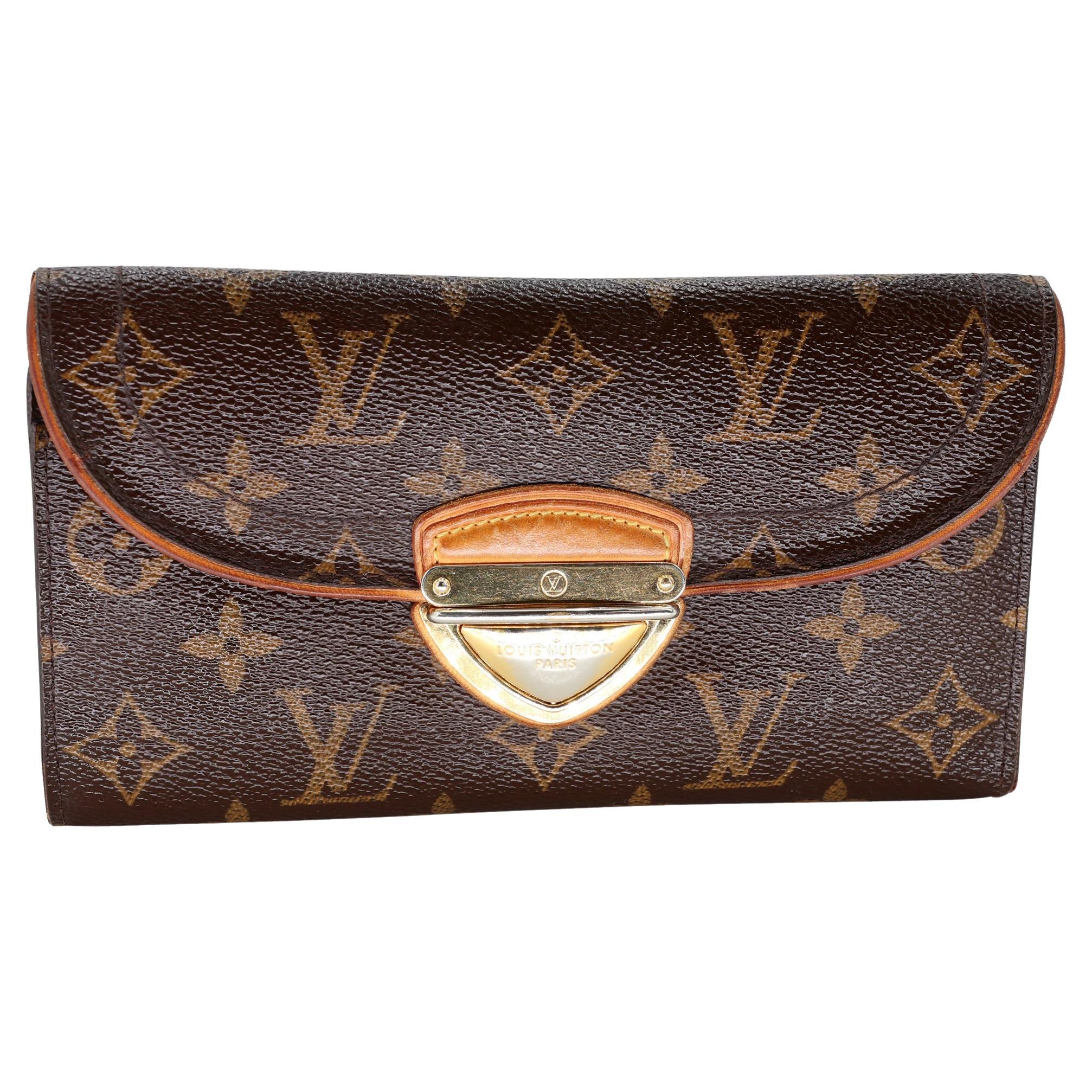Louis Vuitton Portefeiulle Eugenie French Push-lock Wallet LV-W1020P-A002 For Sale