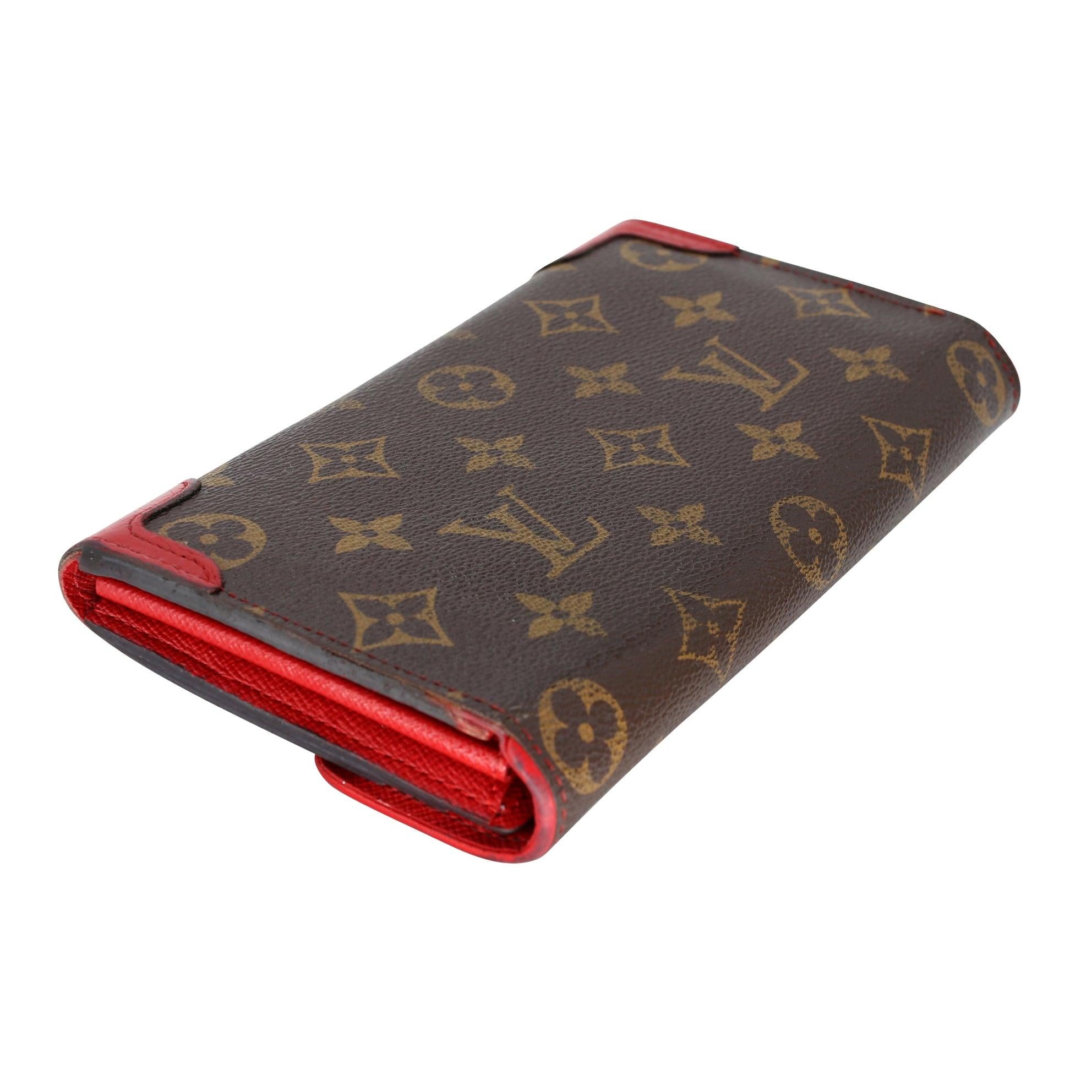 Louis Vuitton Portefeiulle Retiro French Push-lock Wallet LV-W1020P-A001 In Good Condition For Sale In Downey, CA