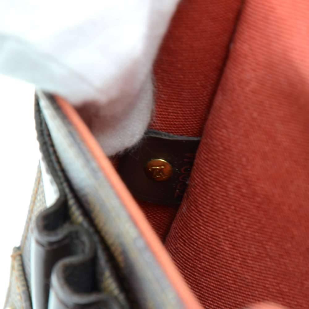 Louis Vuitton Portobello Ebene Damier Canvas Crossbody Bag 2