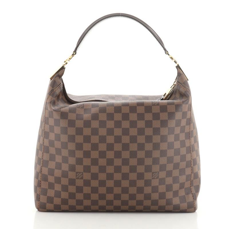 Louis Vuitton Portobello Handbag Damier GM In Good Condition In NY, NY