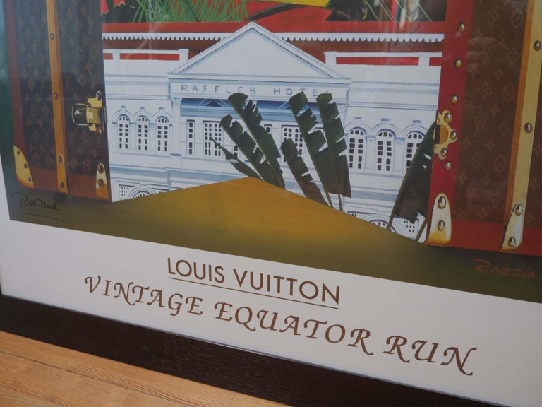 Original Poster - Razzia - Louis Vuitton Equator Run Singapore