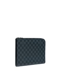 LOUIS VUITTON, Pouch in black canvas