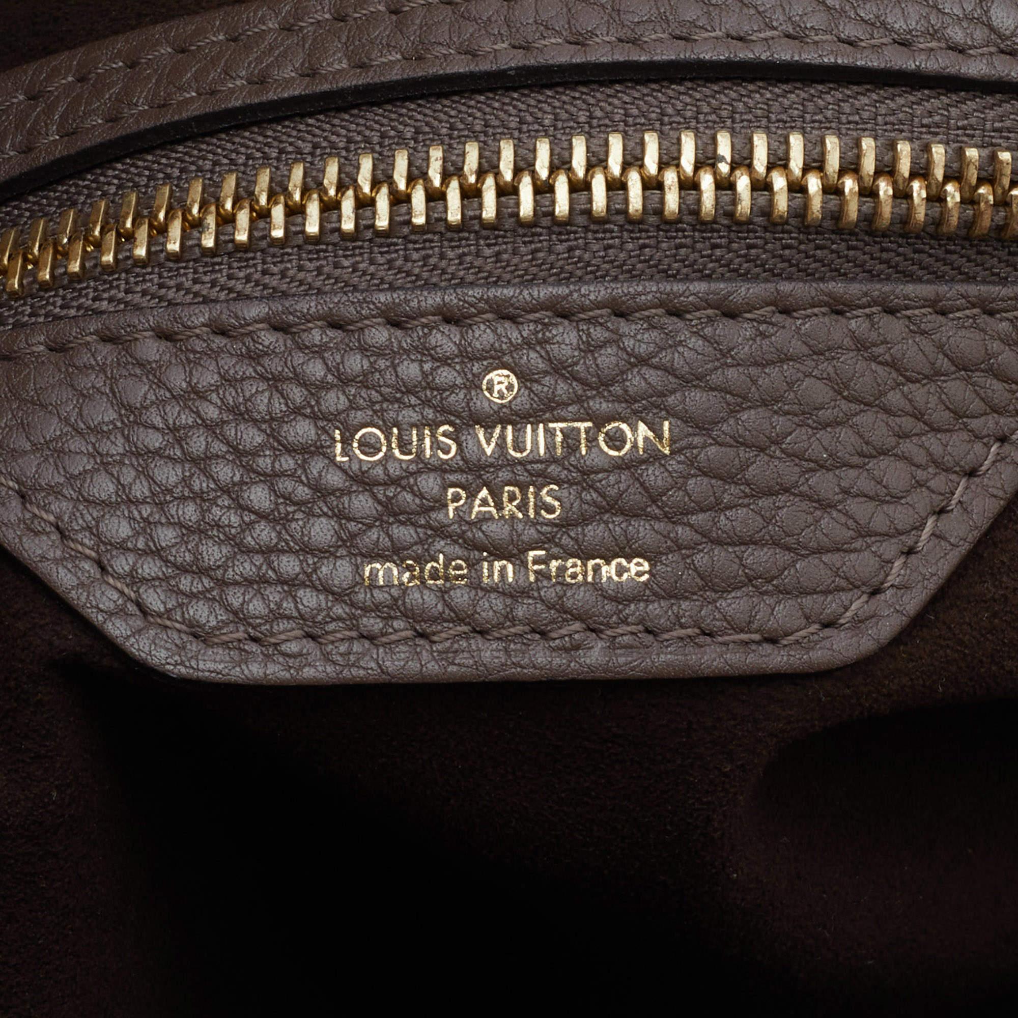 Louis Vuitton Poudre Mahina Leather Stellar PM Bag For Sale 7