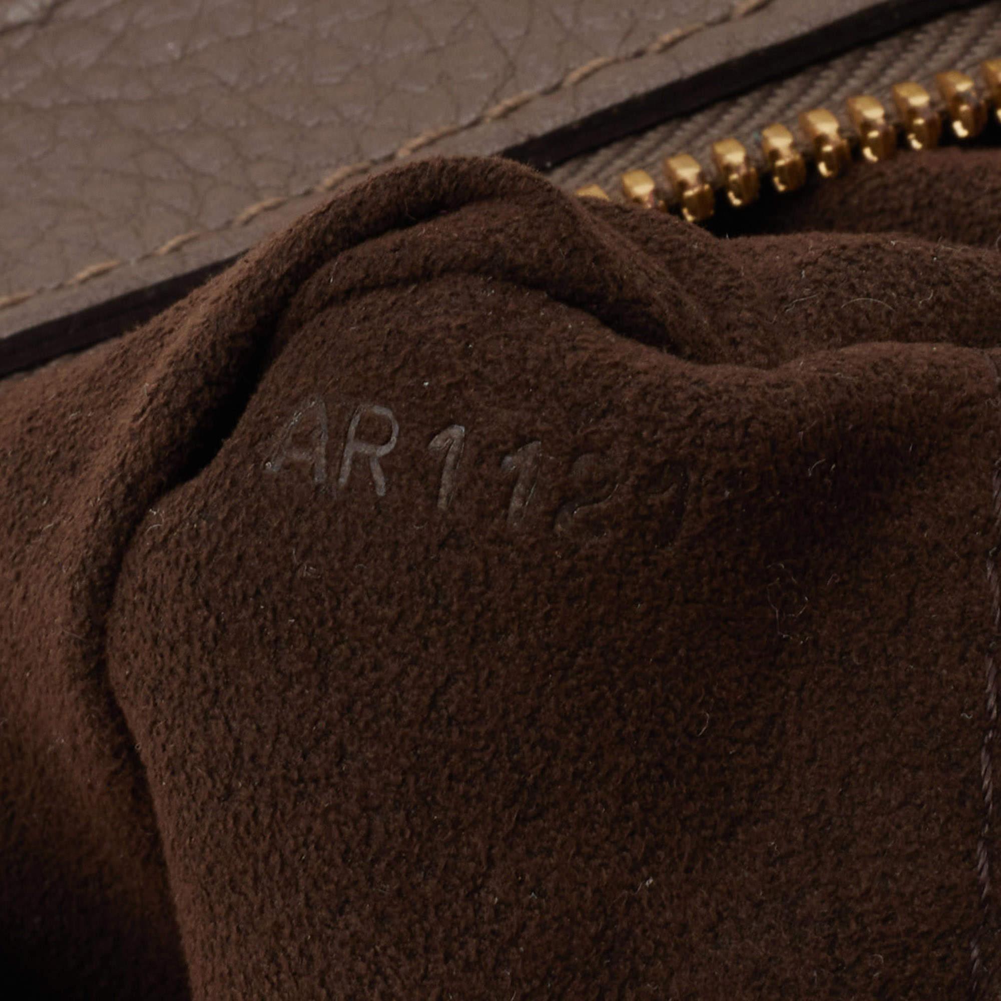 Louis Vuitton Poudre Mahina Leather Stellar PM Bag For Sale 8