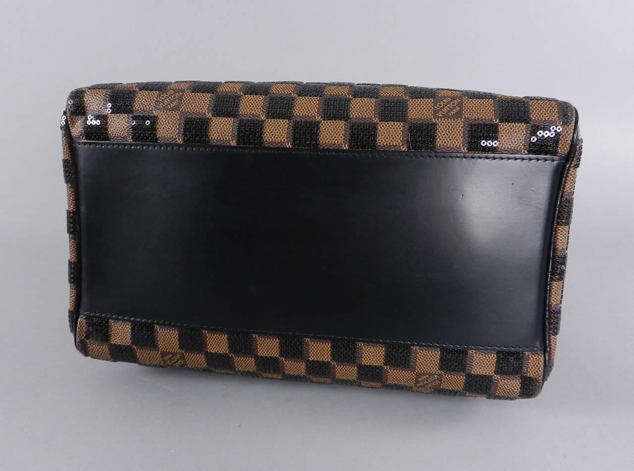 Louis Vuitton Pre-Fall 2013 Limited Edition Sequin 30 Speedy Bag In Excellent Condition In Toronto, ON