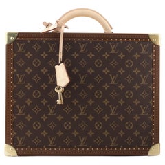 Louis Vuitton Brown Vachetta President Classeur Briefcase Leather  ref.185243 - Joli Closet