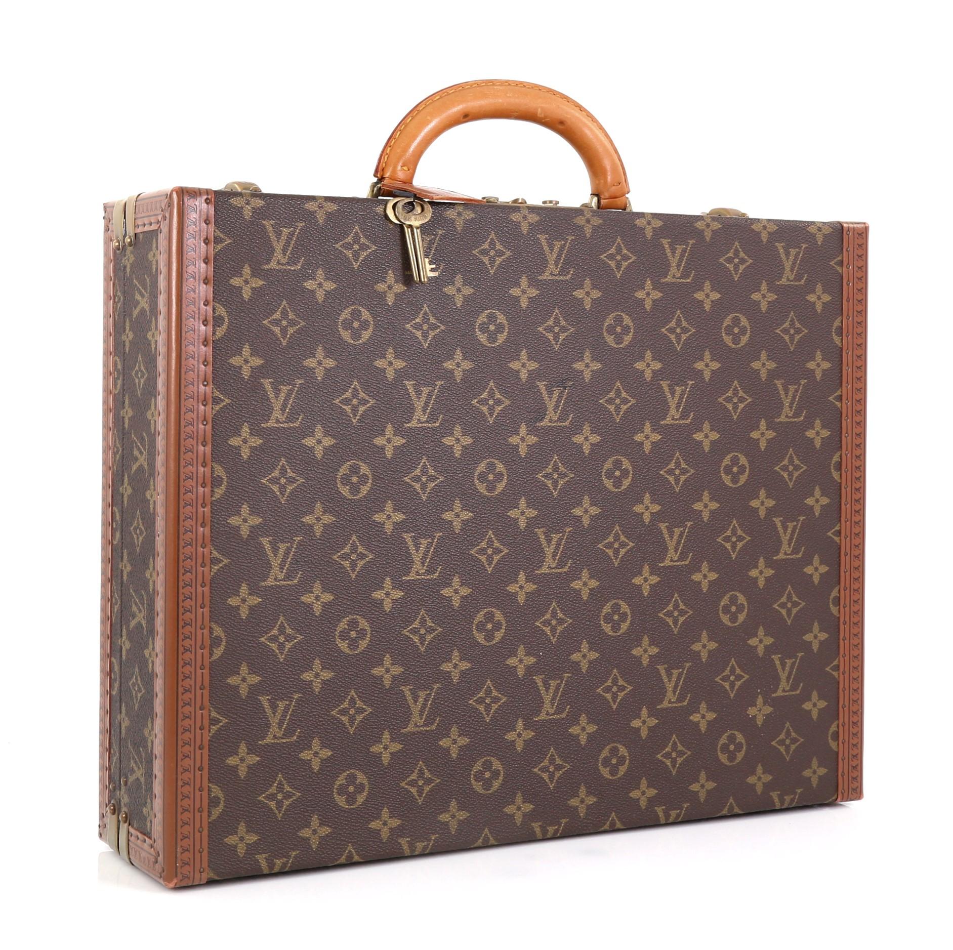 louis vuitton briefcase monogram