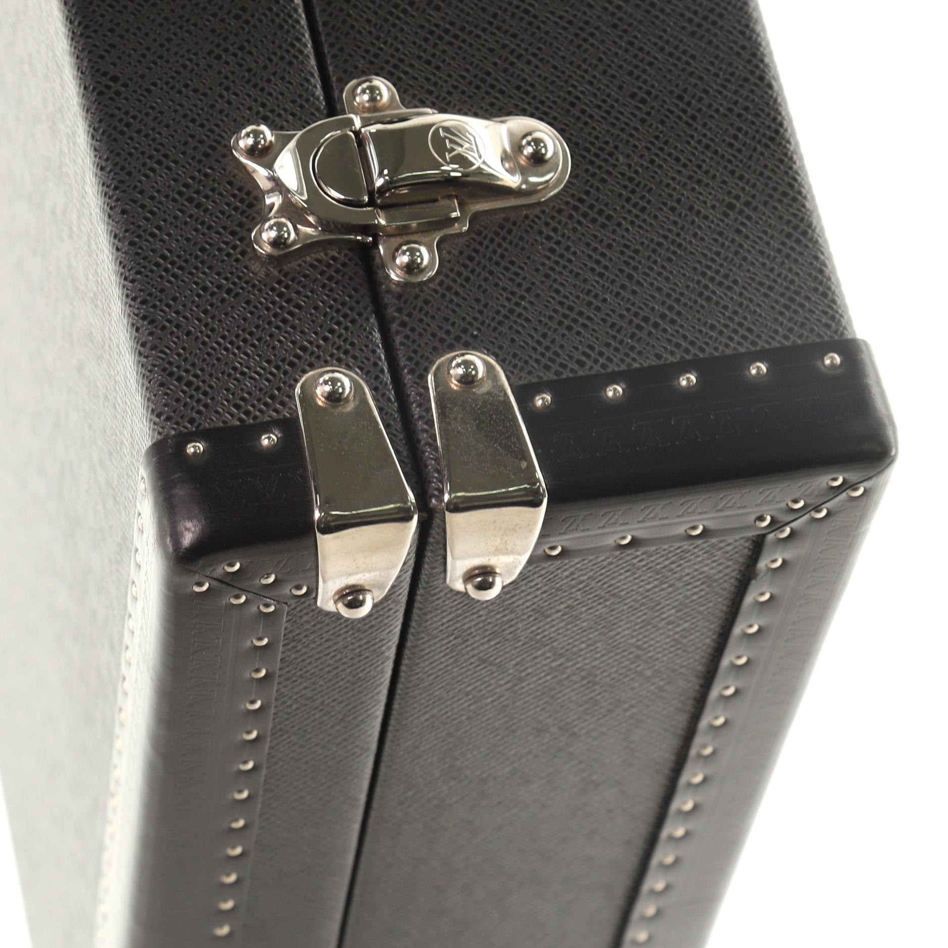 Louis Vuitton President Classeur Briefcase Taiga Leather 2