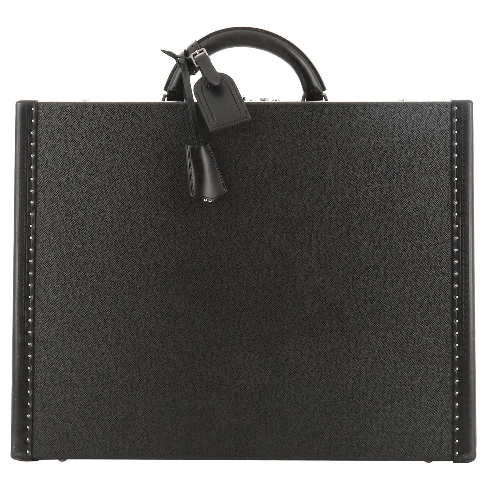 Louis Vuitton President Classeur Briefcase Taiga Leather