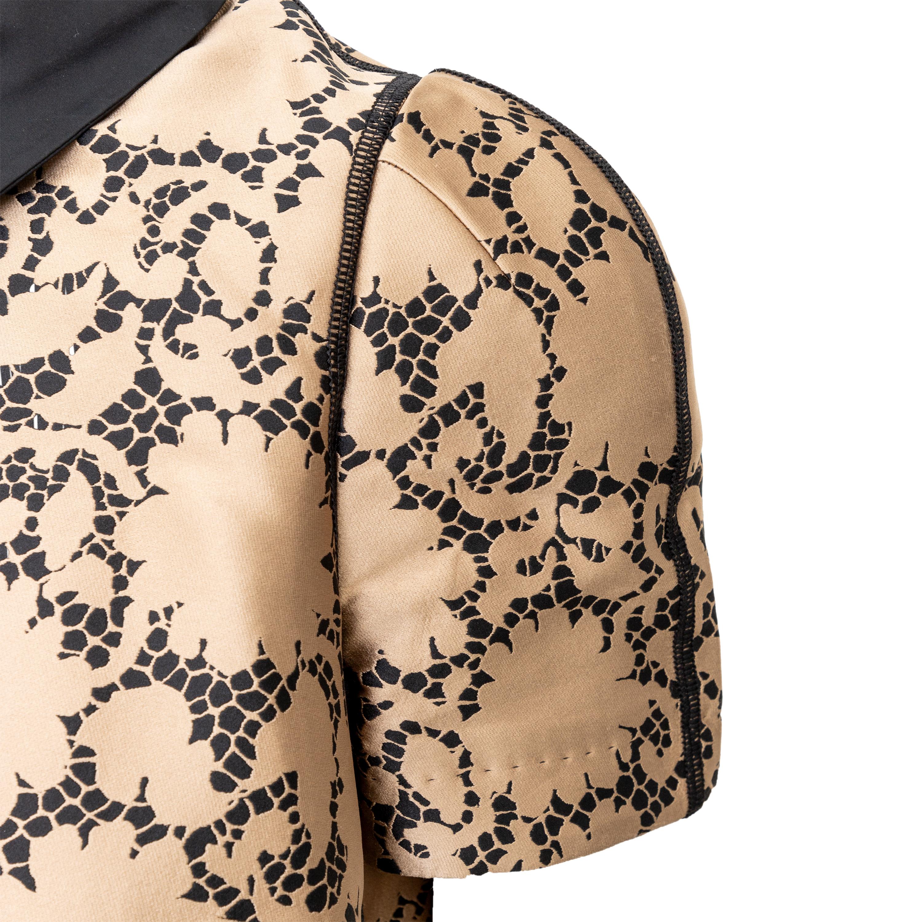 Louis Vuitton Printed Top with Collar - '10s For Sale 3
