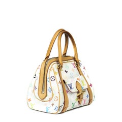 LOUIS VUITTON, Priscilla Murakami Edition in white canvas