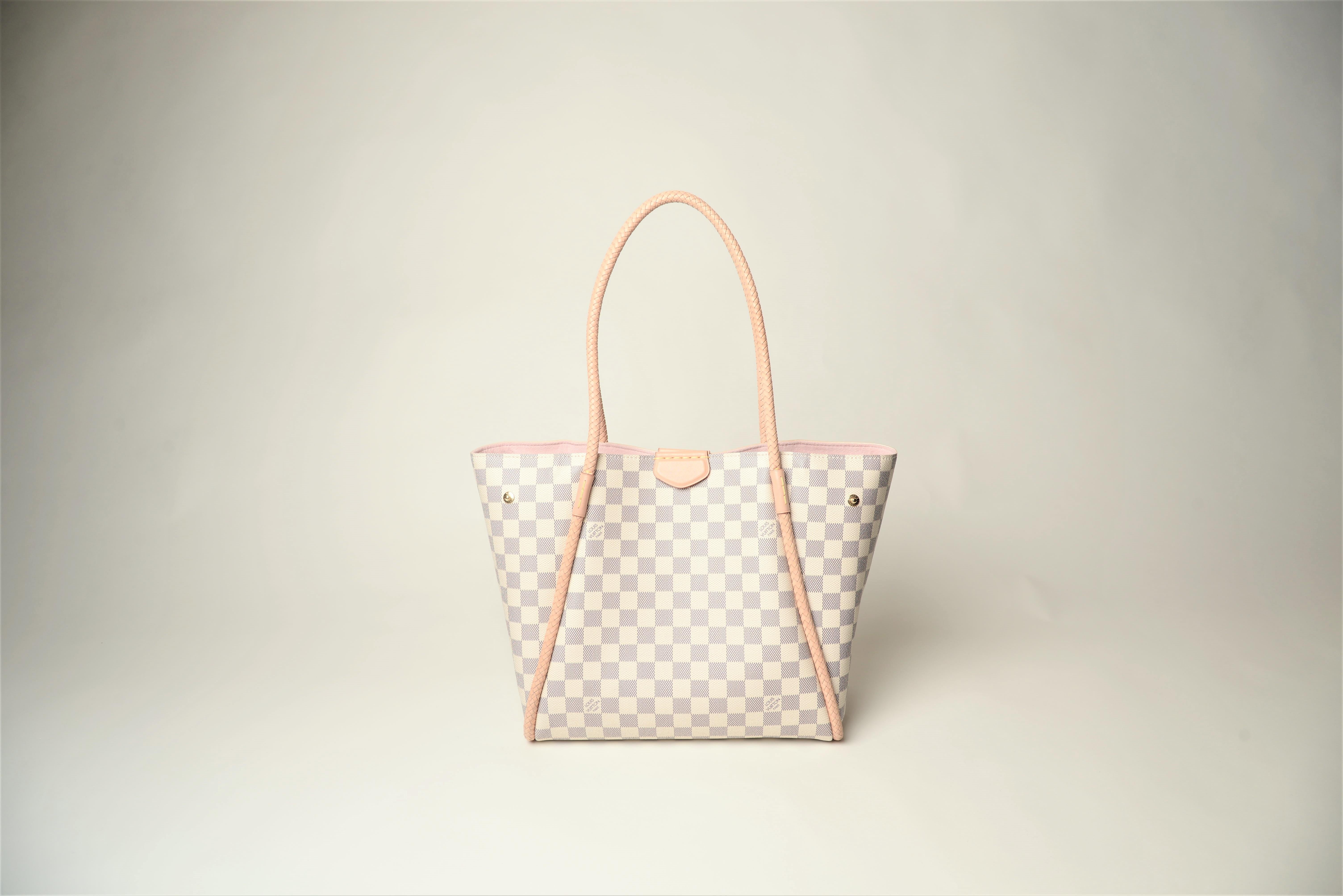 Beige Louis Vuitton Propriano Damier Azur Bag