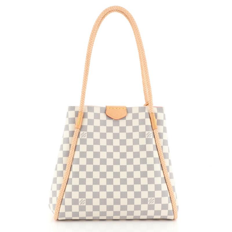 Beige Louis Vuitton Propriano Handbag Damier 