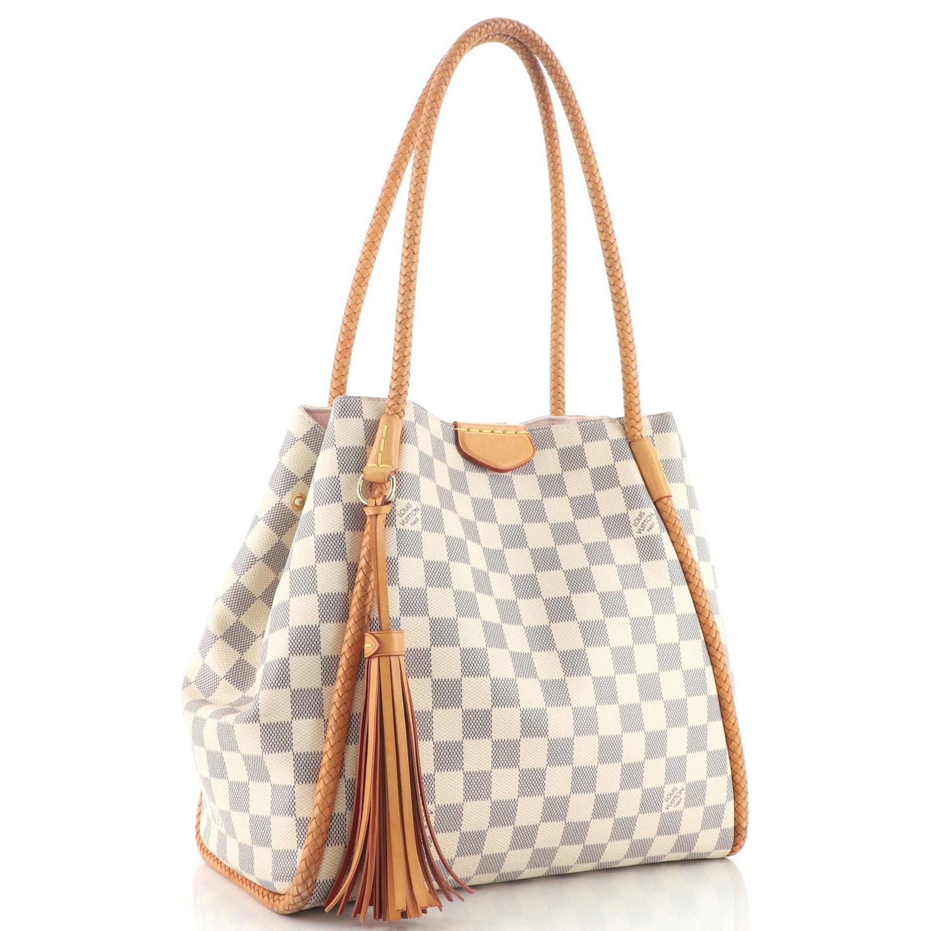 Damier Propriano-Handtasche von Louis Vuitton (Beige)