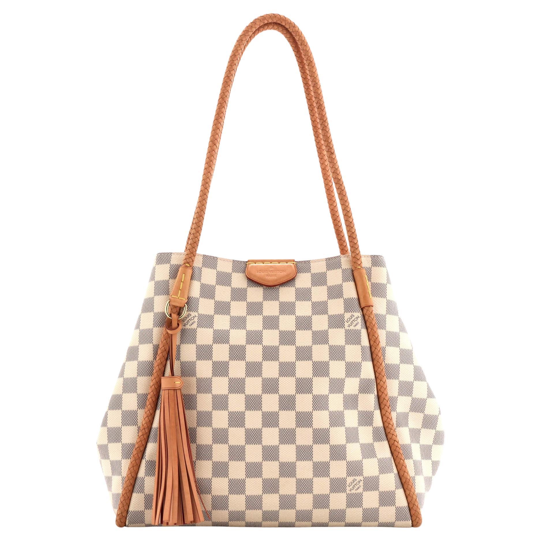 Louis Vuitton Ribera GM Damier Top Handle Bag For Sale at 1stDibs