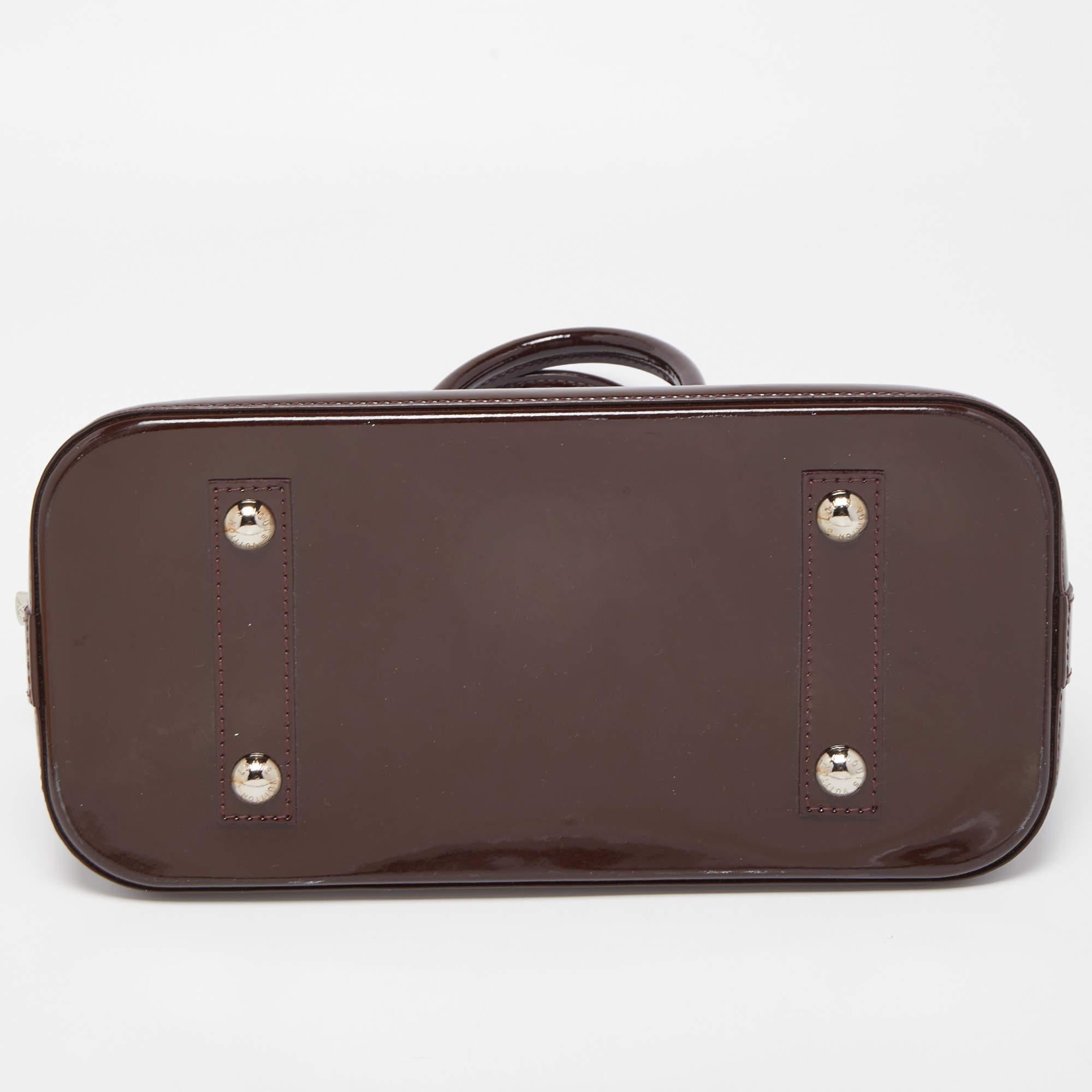Louis Vuitton Prune Electric Epi Leather Alma PM Bag 1