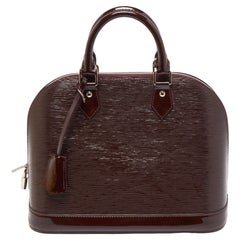 Louis Vuitton Prune Electric Epi Leather Alma PM Bag