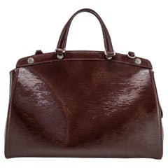 Louis Vuitton Prune Electric Epi Leather Brea MM Shoulder Top Handle Bag