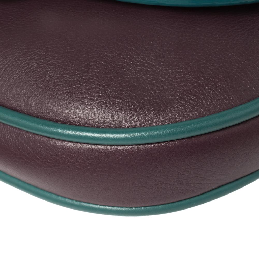 Louis Vuitton Prune Leather Cuir Art Dèco Baguette Bag 1